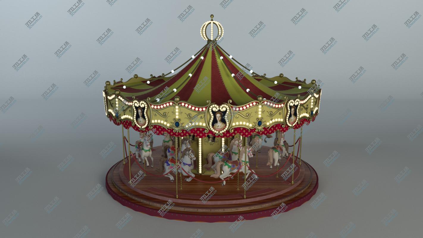 images/goods_img/202105071/Merry Go Round Carousel 3D/2.jpg